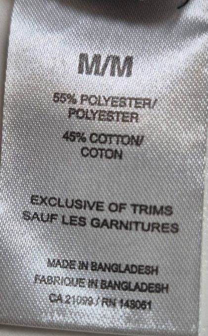 Débardeur noir imprimé Los Angeles Ardene M