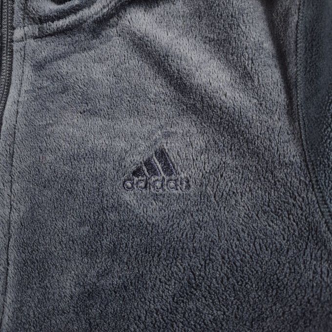 Veste polaire Adidas Outdoor femme S (38) bleu gris zippée