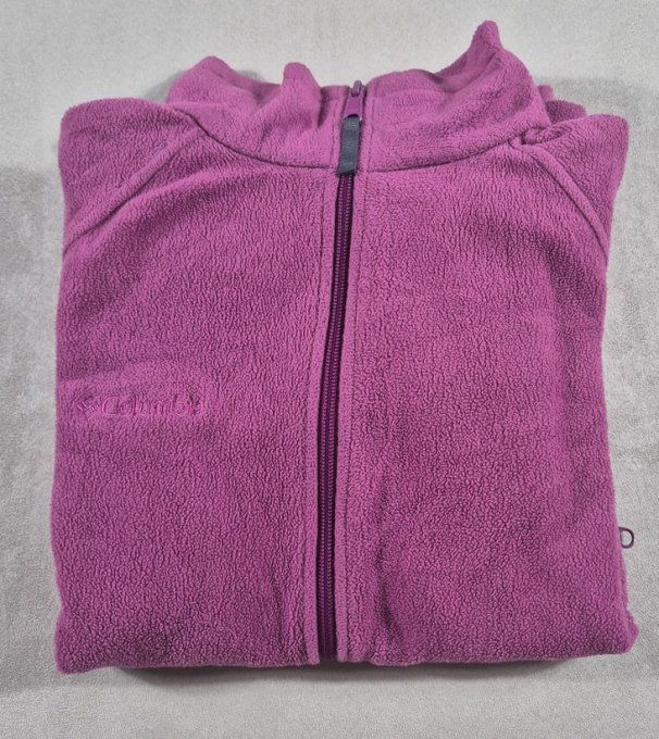 Veste polaire Columbia Benton Springs femme M rose violacé 