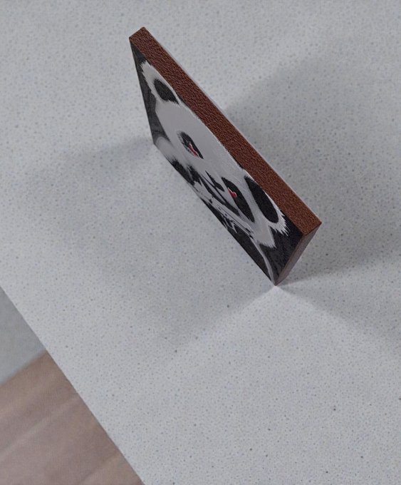 Tableau 3D Panda armé à imprimer – Fichier STL et 3MF - Copie