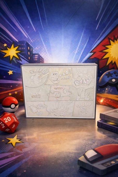 Veilleuse LED 3D “Pop Art Comics”