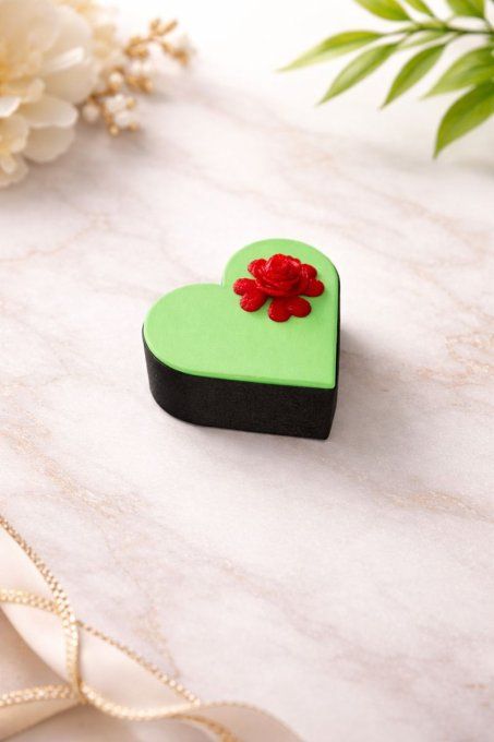 Boîte à bijoux Cœur fleur – Impression 3D