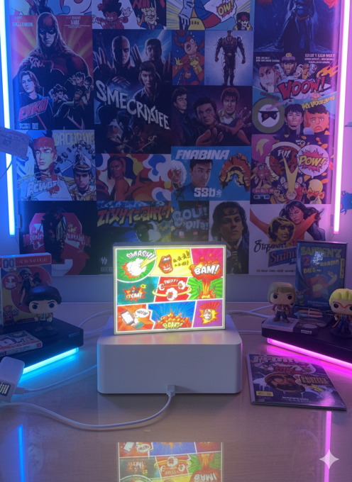Veilleuse LED 3D “Pop Art Comics”