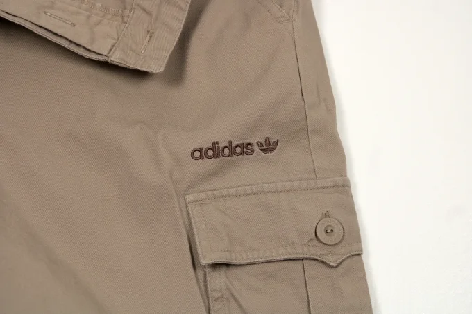 Short cargo adidas Originals beige homme M 100% coton très bon état