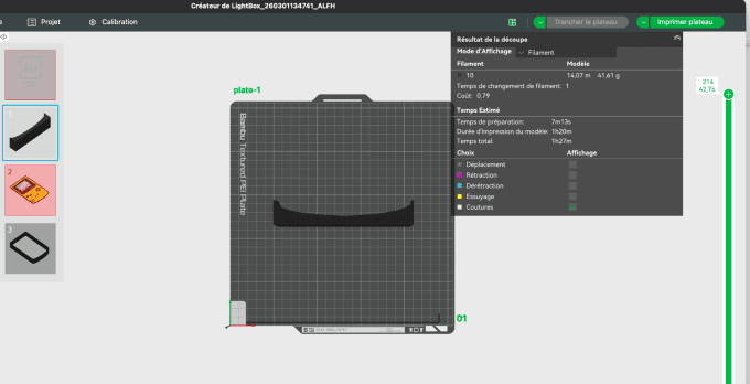 Fichier 3MF lampe rétro gaming style console portable