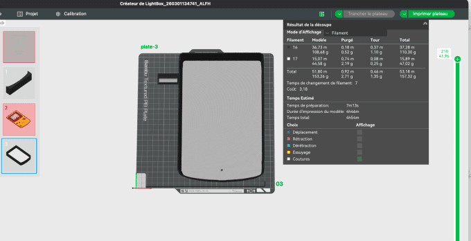 Fichier 3MF lampe rétro gaming style console portable