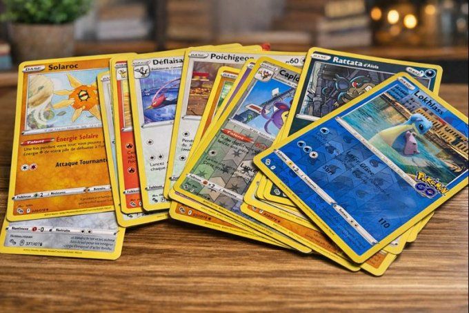 Lot de 15 cartes Pokémon GO – Occasion