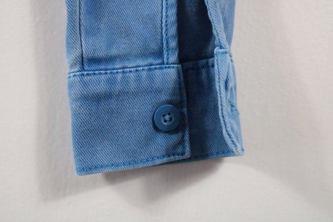 Veste courte en jean femme Creeks bleu délavé XXS