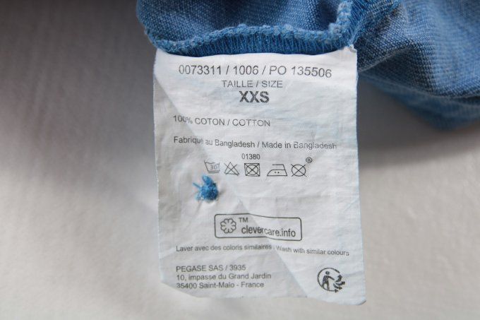 Veste courte en jean femme Creeks bleu délavé XXS