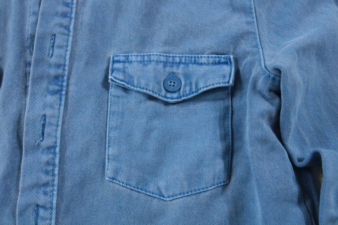 Veste courte en jean femme Creeks bleu délavé XXS