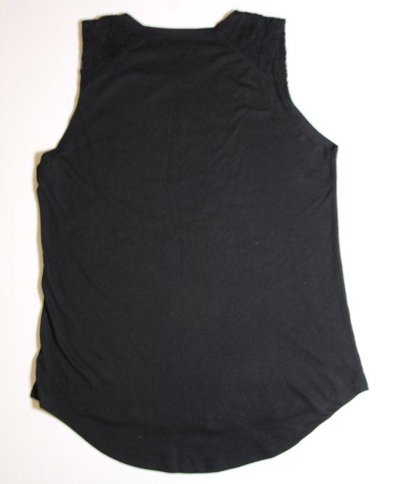 Débardeur noir imprimé Los Angeles Ardene M