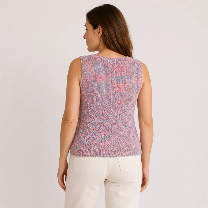 debardeur-tricot-multicolore-pastel-vue-de-dos-femme