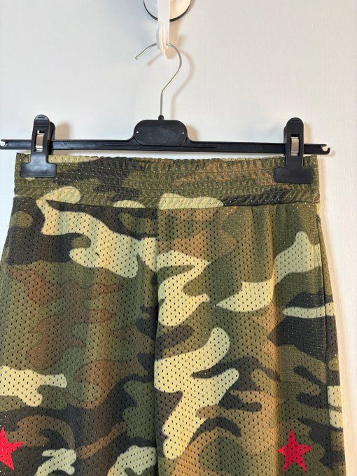 Pantalon camouflage ajouré légèrement transparent Odi et Amo XS