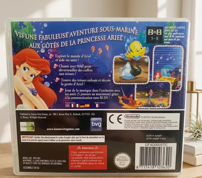 La Petite Sirène : L’Aventure Sous-Marine d’Ariel Nintendo DS — occasion