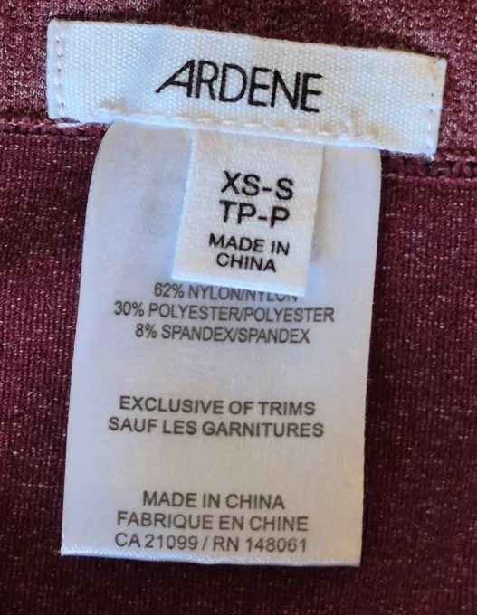 Legging femme rose chiné Ardene XS/S