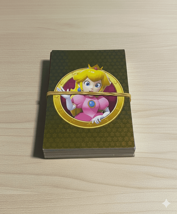 Lot de 20 cartes de collection – Univers Nintendo / Super Mario