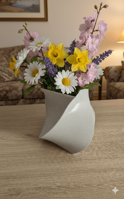 Vase décoratif / plantes artificielles