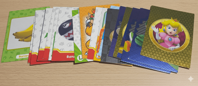 Lot de 20 cartes de collection – Univers Nintendo / Super Mario