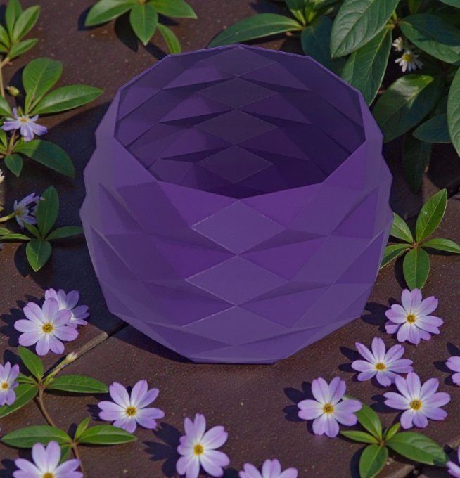 Cache-pot Fleur Design 