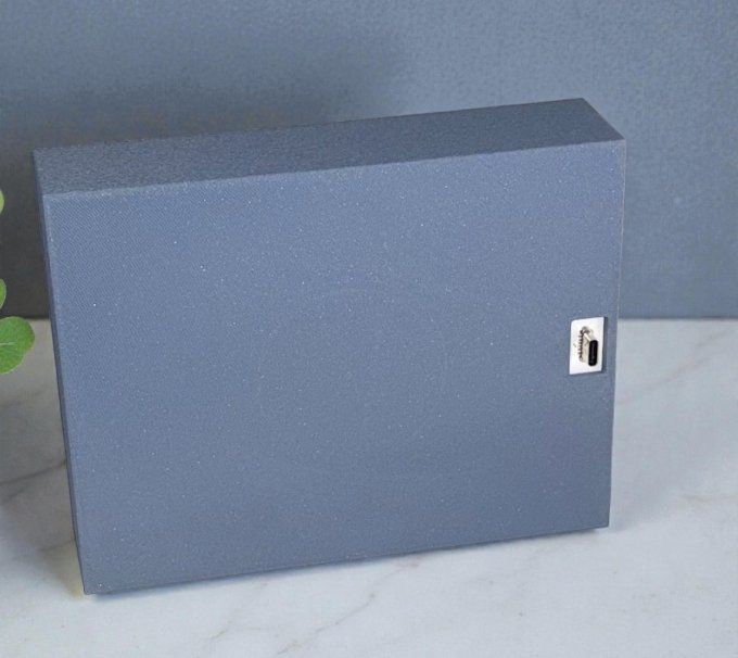 Cadre lumineux 3D “LEVEL UP” – Ambiance Gaming Rétro