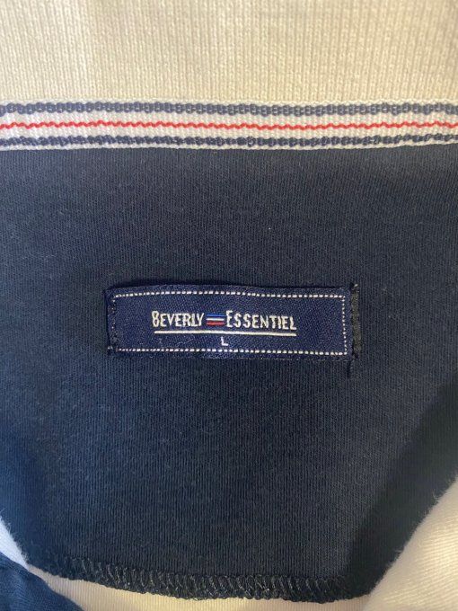 Polo Saint Tropez homme – Blanc cassé – L