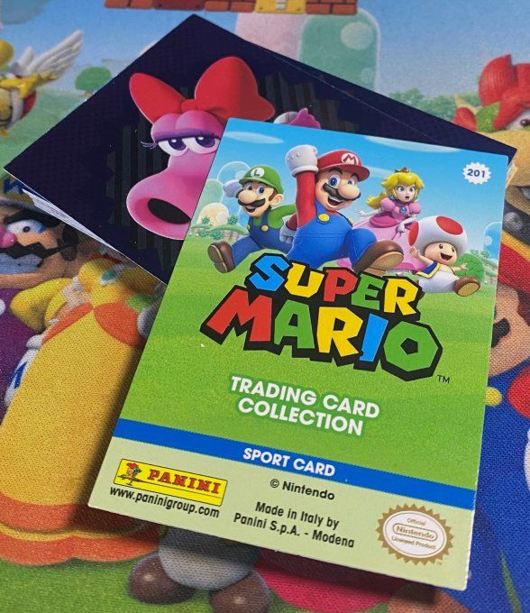 Lot de 20 cartes de collection – Univers Nintendo / Super Mario