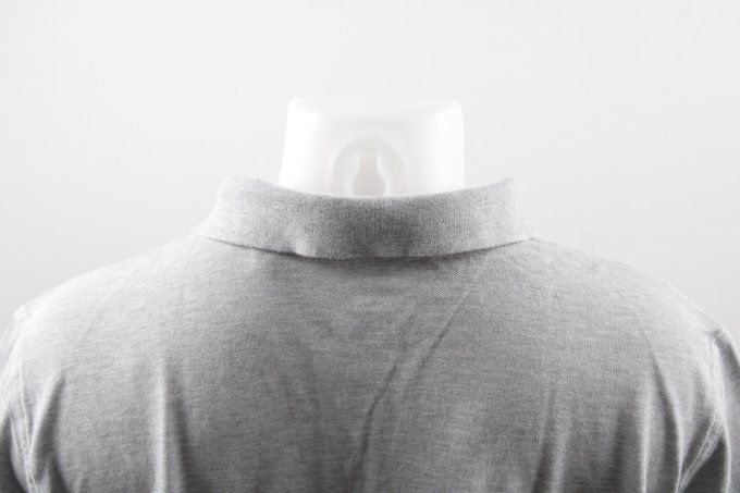 Polo GANT homme gris chiné 3XL coton stretch
