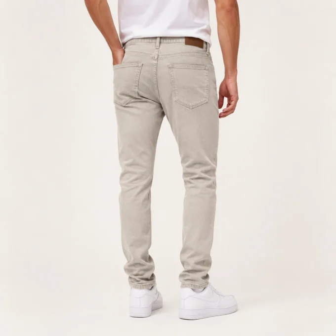 Jean homme beige DEN Navon stretch – taille 30