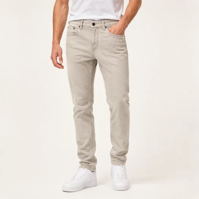 Jean homme beige DEN Navon stretch – taille 30