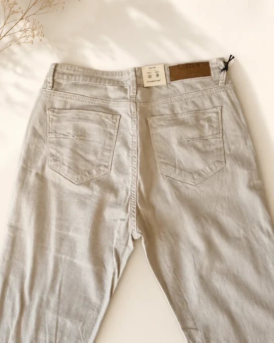 Jean homme beige DEN Navon stretch – taille 30