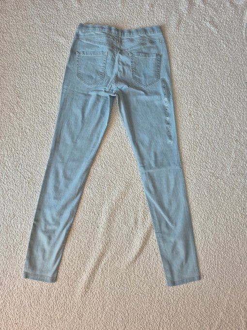 Jegging bleu clair Camaïeu femme neuf taille 38