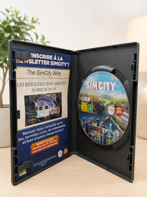 SimCity PC DVD-ROM — jeu de gestion d’occasion