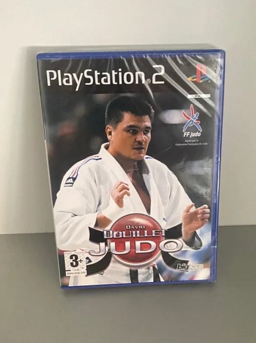 David Douillet Judo PS2 — neuf sous blister, 1 à 2 joueurs