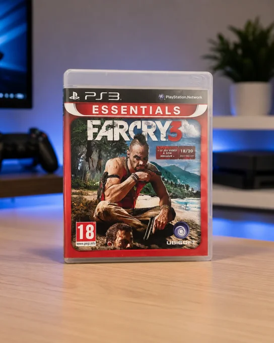 Jeu PS3 Far Cry 3 Essentials version francaise photo ambiance boitier