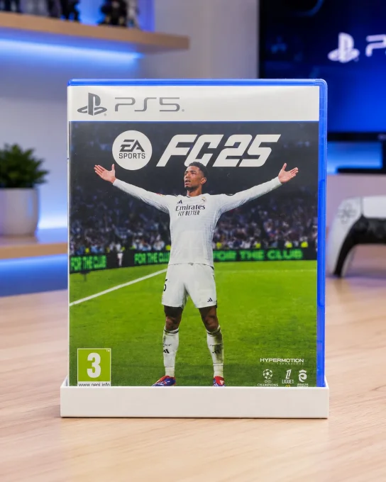Jeu PS5 EA Sports FC 25 version francaise photo ambiance boitier
