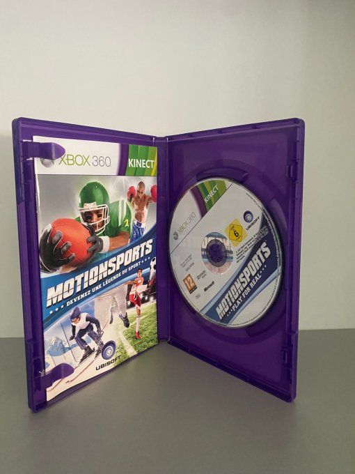 Jeu Xbox 360 Kinect – MotionSports (Ubisoft)