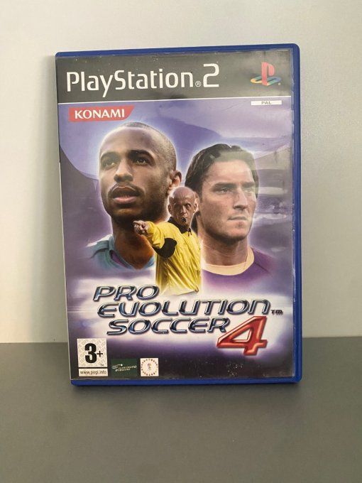 Pro Evolution Soccer 4 – PlayStation 2 – Konami (Occasion)