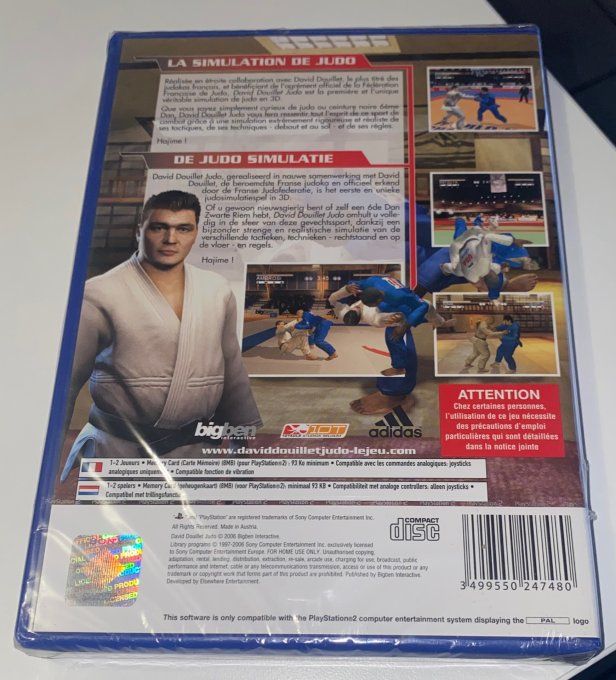 David Douillet Judo – PlayStation 2 – Bigben Interactive (Neuf)