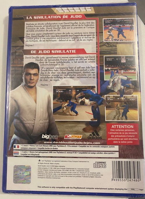 David Douillet Judo – PlayStation 2 – Bigben Interactive (Neuf)