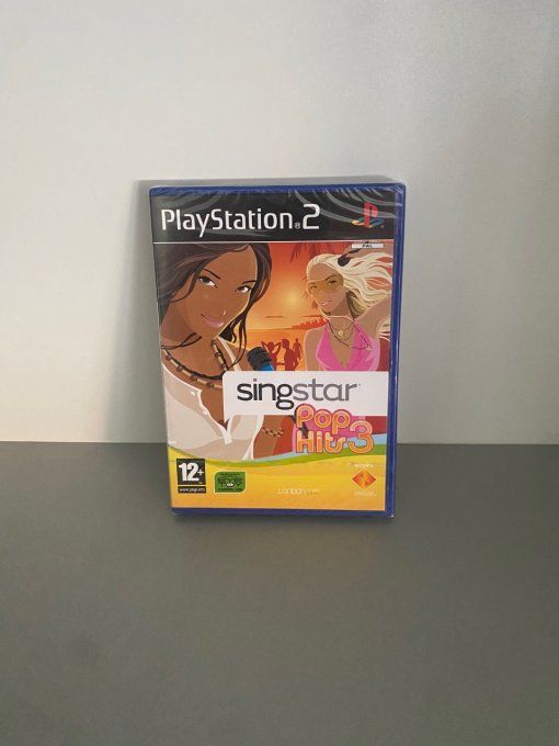 SingStar Pop Hits 3 – PlayStation 2 – Neuf sous blister