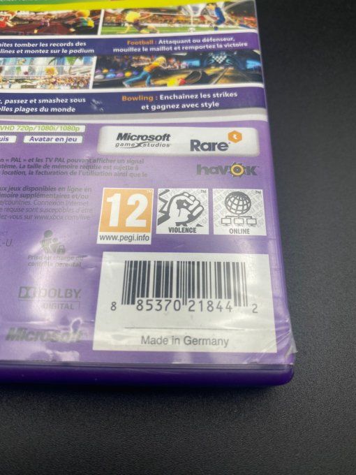 Kinect Sports Xbox 360 — jeu sportif Kinect, occasion testée
