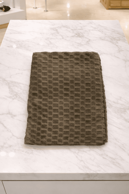 Legging gaufré taille haute, texture nid d’abeille, plusieurs coloris