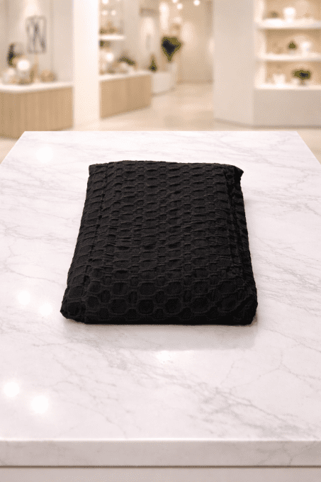 Legging gaufré taille haute, texture nid d’abeille, plusieurs coloris