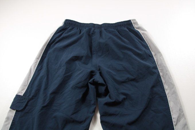 Pantalon Nike cargo vintage Y2K bleu marine gris XL junior