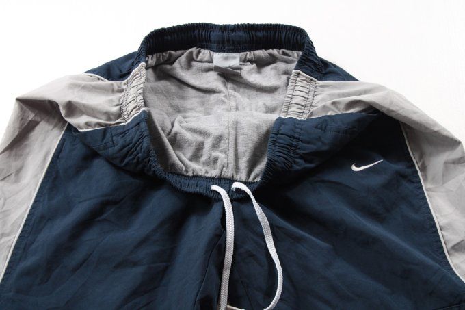 Pantalon Nike cargo vintage Y2K bleu marine gris XL junior