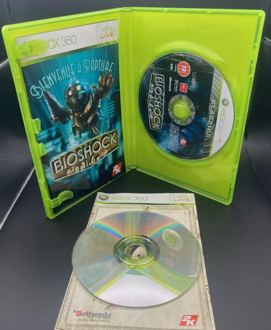 Pack BioShock + Oblivion Xbox 360 — 2 jeux d’occasion testés