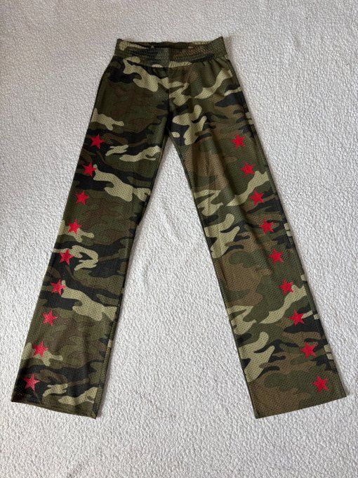 Pantalon camouflage ajouré légèrement transparent Odi et Amo XS