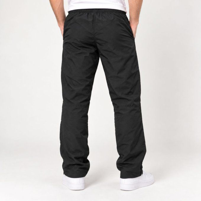 Vue arrière du pantalon Mizuno Tokyo Micro Long noir