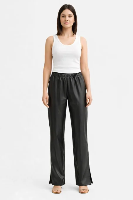 pantalon-similicuir-noir-femme-weightless-fentes-vue-ensemble