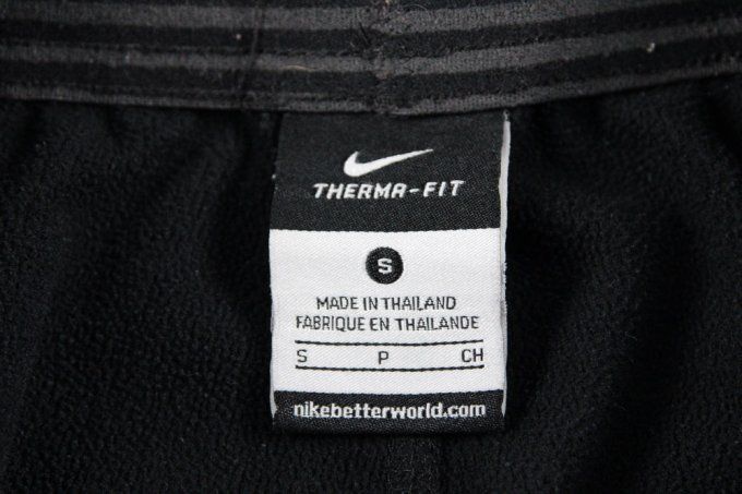 Pantalon de survêtement Nike Therma-FIT noir taille S – bas zippés
